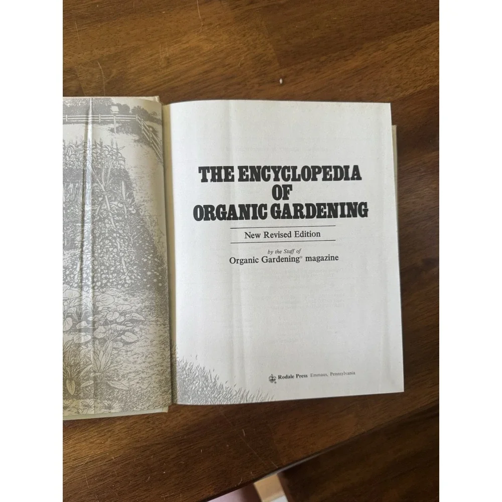 Rodale Press The Encyclopedia of Organic Gardening HC Revised Illus 1978